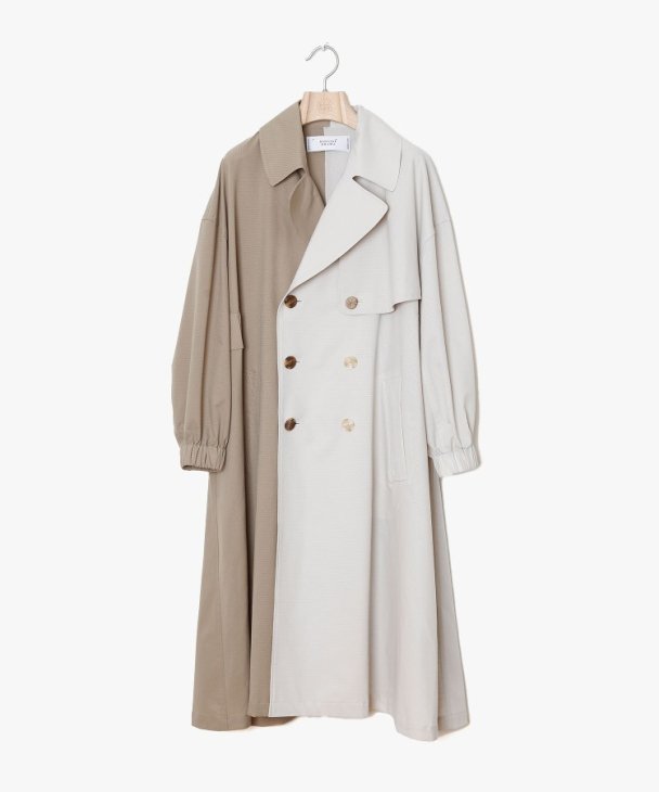 bedsidedrama (ベッドサイドドラマ) L-R Spring trench coat (beige) size 送料無料  アウター コート おしゃれ