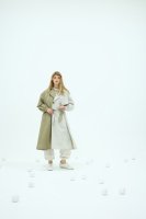 bedsidedrama (ベッドサイドドラマ) | L-R Spring trench coat (beige) size 1 | 送料無料 アウター コート おしゃれの商品画像