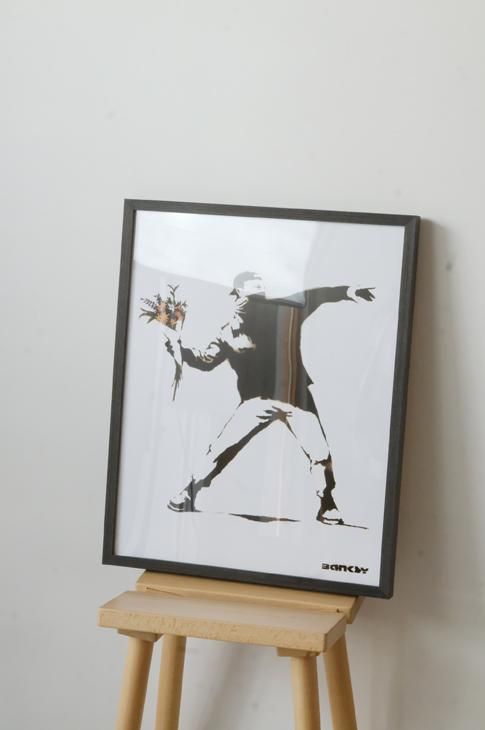 素晴らしい品質 Banksy RUN オマケ付 - バンクシー ポスター GOMA ...