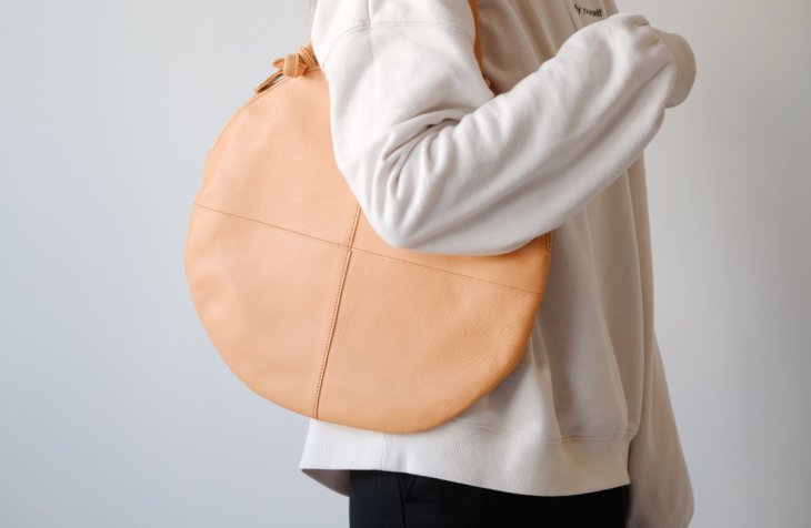 POMTATA (ポンタタ) | ENVAN TATE TOTE S (bright orange) | 円形