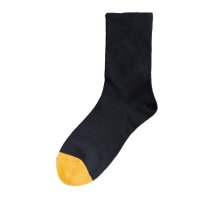 Homie (ۥߡ) | Cotton Bicolor socks (black) |  å İ ޯξʲ