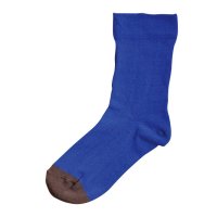 Homie (ۥߡ) | Cotton Bicolor socks (blue) |  å İ ޯξʲ