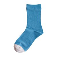 Homie (ۥߡ) | Cotton Bicolor socks (turquoise) |  å İ ޯξʲ