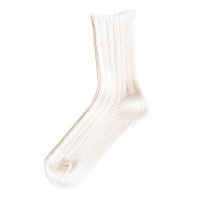 Homie (ۥߡ) | French Linen Rib Socks (off) |  å İ ޯξʲ