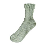 Homie (ۥߡ) | Linen Short Socks (green) | å ץ ޯξʲ