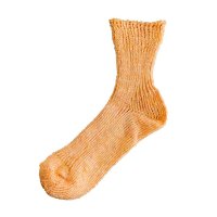 Homie (ۥߡ) | Linen Short Socks (orange) | å ץ ޯξʲ