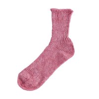 Homie (ۥߡ) | Linen Short Socks (red) | å ץ ޯξʲ