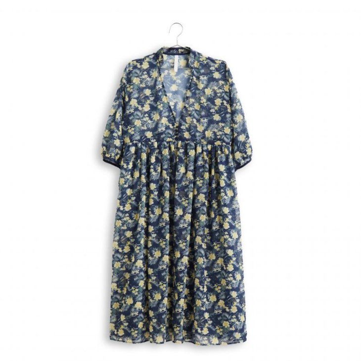 KELEN (ケレン) | VINTAGE FLOWER DRESS COAT 