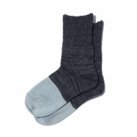 OBSCURE SOCKS (オブスキュアソックス) | ユッカ (gray / light blue) |  レディース 靴下の商品画像