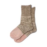 OBSCURE SOCKS (オブスキュアソックス) | ユッカ (beige / pink) |  レディース 靴下の商品画像