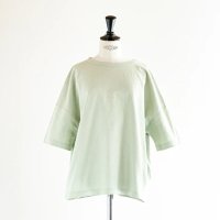 HEAVENLY (ヘブンリー) | RECYCLE COTTON WIDE T-SHIRT (smoke green) | トップス Tシャツ シンプルの商品画像