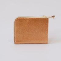 POMTATA (ポンタタ) | HAK L Zip Short Wallet (b.orange) | 財布 ショートウォレット国産 レザーの商品画像