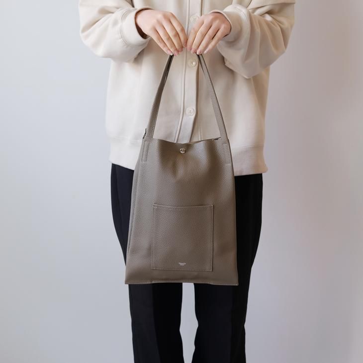 blancle (ブランクレ) | S.LE SIDEZIP TACK TOTE (taupe) | 送料無料 トートバッグ 鞄