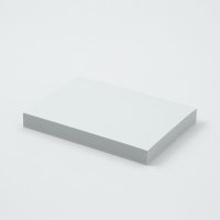 100percent | COLOR OBJECT Memo Pad S (gray) | メモパッド メモ帳 シンプル 日本製 の商品画像