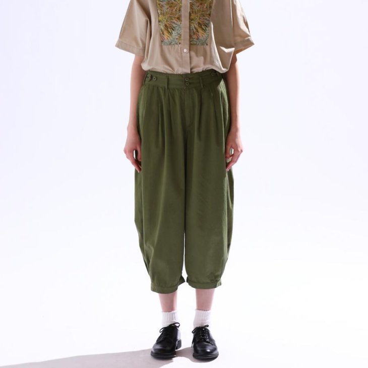 KELEN (ケレン) | TUCK DESIGN WIDE PANTS 