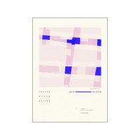 THE POSTER CLUB x  Mille Henriksen | Square Abstraction | 30x40cm ȥץ/ȥݥ ̲ ǥޡξʲ