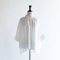 SALE 20%աHEAVENLY (إ֥꡼) |  Gather Shirt  (white) | ֥饦 ץ  ȥåץξʲ