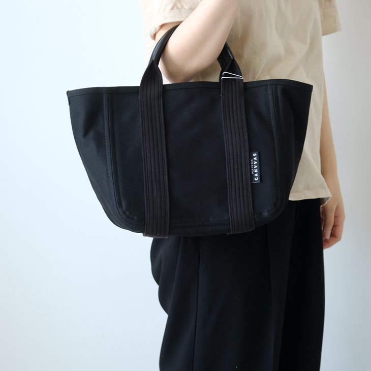 MAISON CANVVAS (メゾンキャンバス) | CANVAS Tote S (all-black