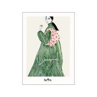 La Poire | Green Coat | 50x70cm ȥץ/ȥݥ ̲ ǥޡ ξʲ