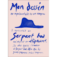 Sissan Richardt | Le Petit Prince (bleu) | 30x40cm ȥץ/ݥ | βҤ ̲ ץ  ƥꥢ ξʲ