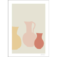 Emilie Luna | Vase 01 | A5 アートプリント/アートポスター 北欧 デンマーク メール便送料無料の商品画像