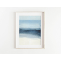 ANNA MABELLA | Semi Abstract Seascape Print | A3 ݥ/ȥץȡ̲ ֥ȥ饯 ̡ۤξʲ