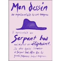 Sissan Richardt | Le Petit Prince (violet) | 30x40cm ȥץ/ݥ | βҤ ̲ ץ  ƥꥢ ξʲ