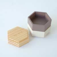 KERATA (ケラタ) | Container Short (brown)  | コンテナショート 収納ボックス 収納 木製 トレイ の商品画像