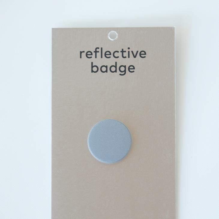 バッチ march (マーチ) | reflective badge MINI (metallic blue