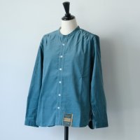 ASEEDONCLOUD | Handwerker | HW collarless shirt (green) XS size |  ȥåץ ץ ޯξʲ