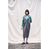 sneeuw (スニュウ) | フレームジャンパースカート (charcoal gray)  | ワンピース スカート お洒落の商品画像