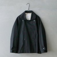MAGALI | コットンサージ・ショートコート (black) |  送料無料 コート マガリ の商品画像