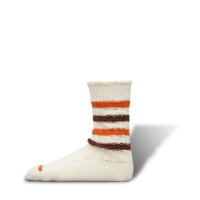 decka x M.A.P. | Heavyweight Socks / Stripes (ecru x orange) |   åξʲ