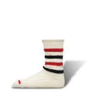 decka x M.A.P. | Heavyweight Socks / Stripes (ecru x red) |   åξʲ