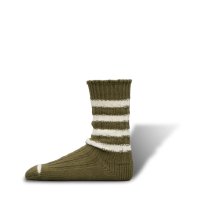 decka x M.A.P. | Heavyweight Socks / Stripes (olive) |   åξʲ