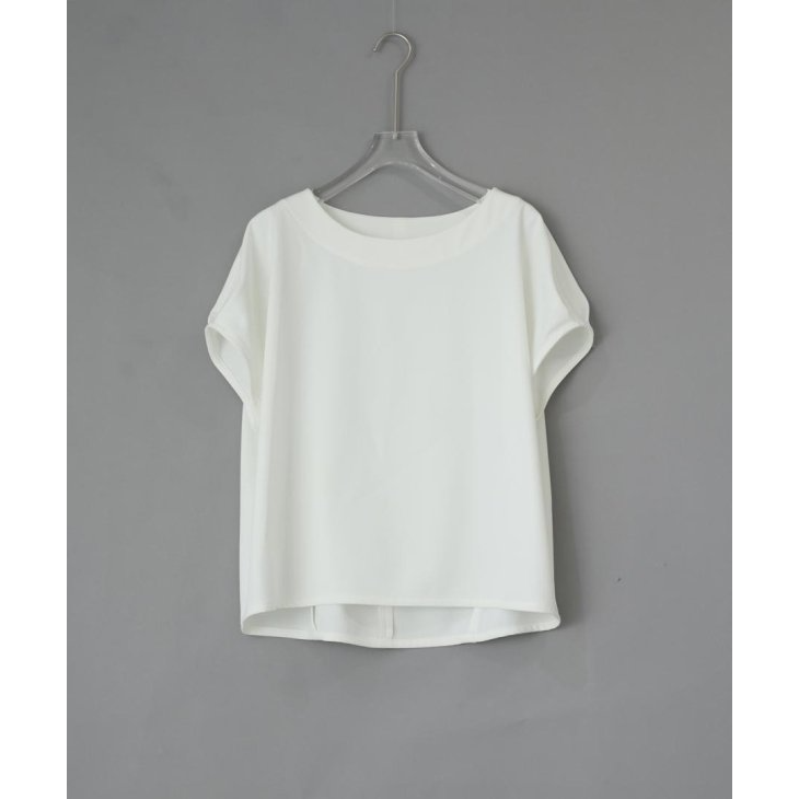 WHYTO. (ホワイト) | DROP TUCK BLOUSE (off white) | 送料無料