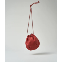 REN | バルーンショルダー / ピッグスキン・ハリー (cardinal red)  | バッグ レン 無地 シンプル の商品画像