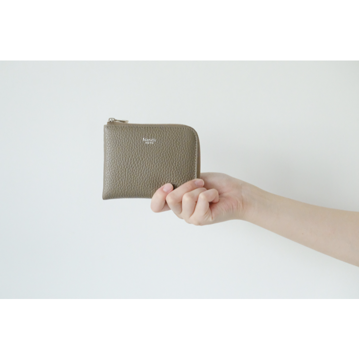 blancle (ブランクレ) | S.LEATHER L ZIP WALLET (taupe) | 送料無料