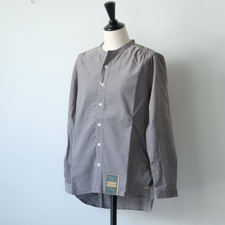 ASEEDONCLOUD | Handwerker | HW collarless shirt(gray) XS size