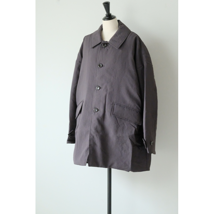 miffew (ミフュー) | BAL COLLAR OVER DOWN COAT (charcoal) size L