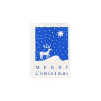 ARIANA MARTIN | クリスマスカード Reindeer | グリーティングカード ハンドプリントカード ステーショナリー 手紙 ギフト クリスマスの商品画像