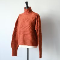 ASEEDONCLOUD | Cable sweater (red)  |  ȥåץ ˥å ̵ ץ ޯξʲ