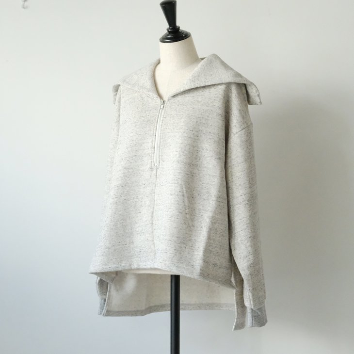 euphoric (ユーフォリック) | Half Zip Pullover (moku ivory