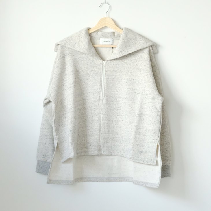 euphoric (ユーフォリック) | Half Zip Pullover (moku ivory