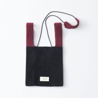 TRICOTE | VELOUR 2WAY BAG (black) | バッグ ショルダーバッグ ハンドバッグ トリコテ シンプル 20代 30代 40代の商品画像