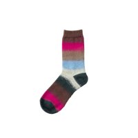 TRICOTE | RAISED GRADATION SOCKS (pink) | ソックス 靴下 トリコテ シンプル グラデーションの商品画像