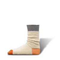 decka x BRU NA BOINNE | Alpaca Boucle Socks (white) |  靴下 ソックス デカ あたたかい アルパカ 防寒の商品画像