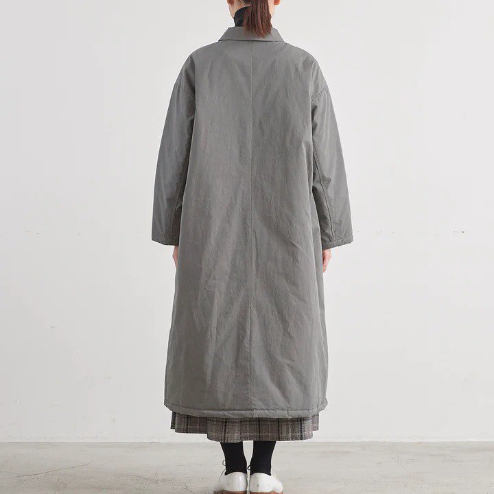 HEAVENLY (ヘブンリー) | QUILTING SOUTIEN COLLAR COAT (gray) | 送料