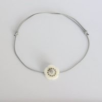 anne black (̡֥å) | flower bracelet mini (grey) | ֥쥹å İ  ץ ե ץ쥼Ȥξʲ