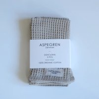 ASPEGREN Denmark (アスペグレンデンマーク) | 2PCS ディッシュクロス North (steel gray) | キッチン雑貨 ふきんの商品画像